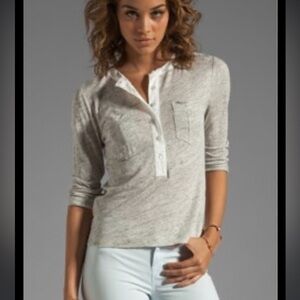 Marc by Marc Jacobs Slubbed Linen Long Sleeve  XS from revolve